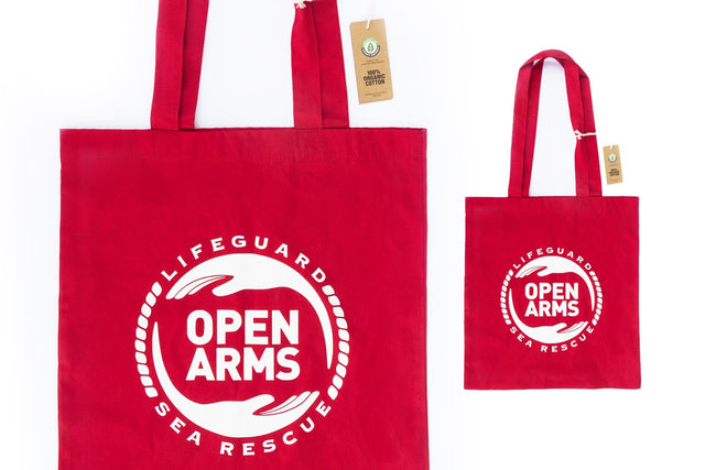 Shopper rossa Open Arms